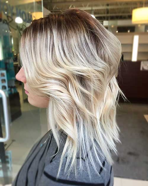 New Short Blonde Hair - 25