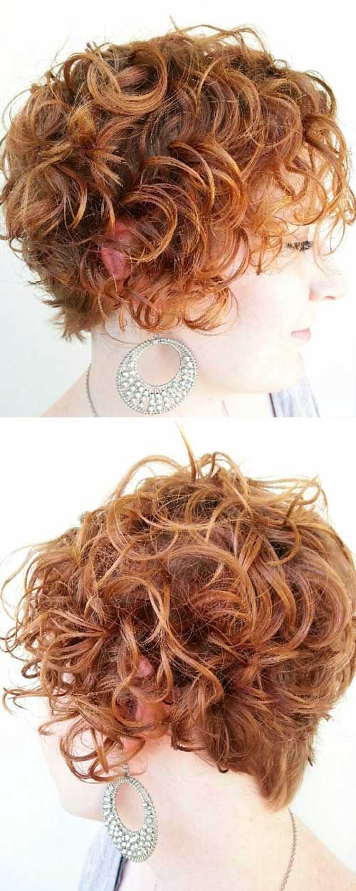 6-Nice Short Cuts for Curly Hair Nice Short Cuts for Curly Hair - 6