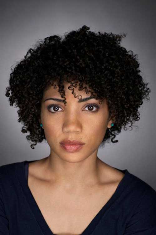 12.Naturally Curly Short Hairstyle Naturally Curly Short Hairstyles-12