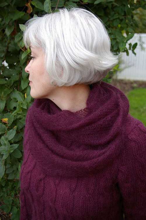 9.Short Haircut for Older Women Short Haircuts for Older Women-9