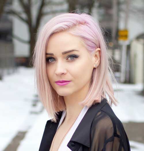 Pink Short Hairstyles-6