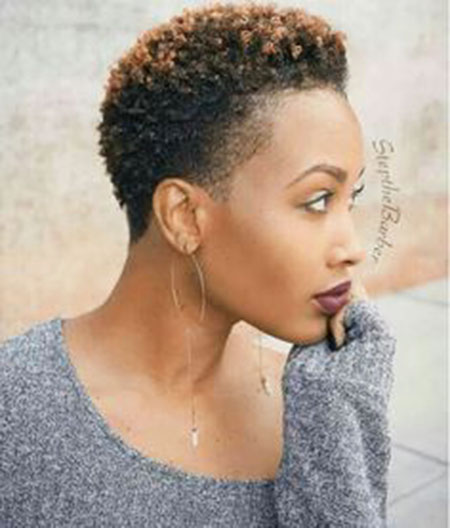Short Curly Natural Hairstyles for Black Women Hair