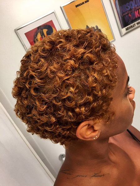Curly Pixie, Curly, Perm, Spiral, Pixie