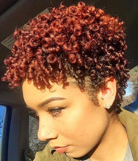Red Hair, Natural, Curly, Curls, Auburn
