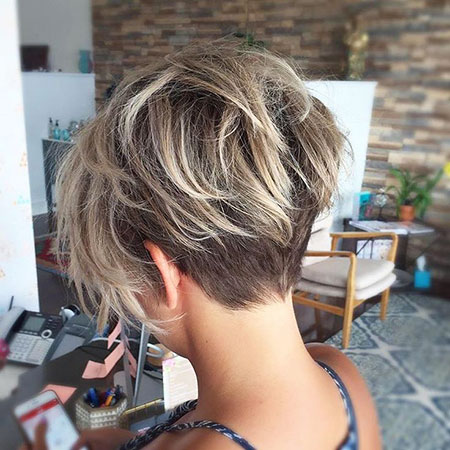Blonde Balayage, Under, Balayage, Pixie, Bob