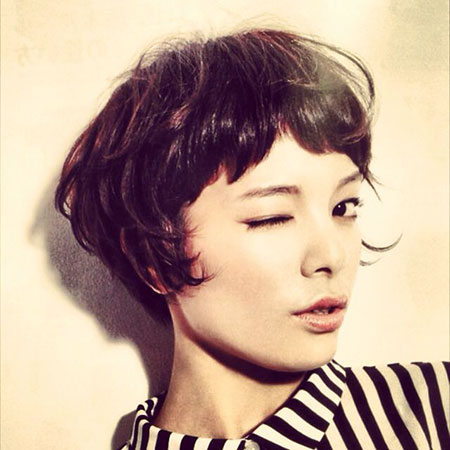 Asian Hair, Pixie, Bangs, Pixies