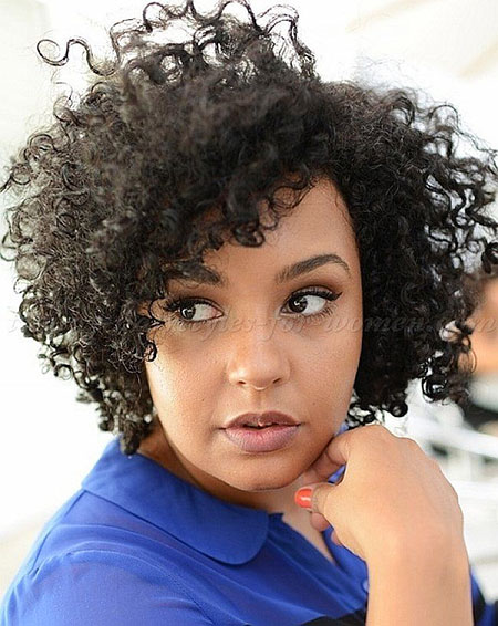 Cute Hair, Natural, Curly, Women, Mixed