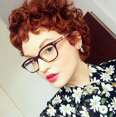 Curly Hair, Curly, Pixie, Women, Wavy