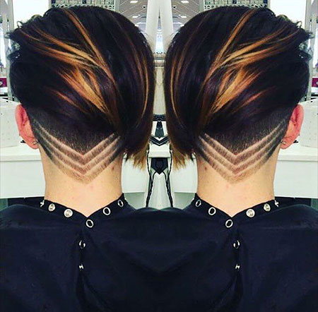 Undercut Hair, Under, Pixie, Bob, Girls