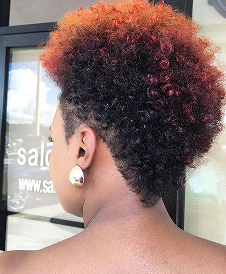 Red Hair, Natural, Women, Black, Textured