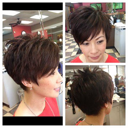 Pixie , Thick Hair