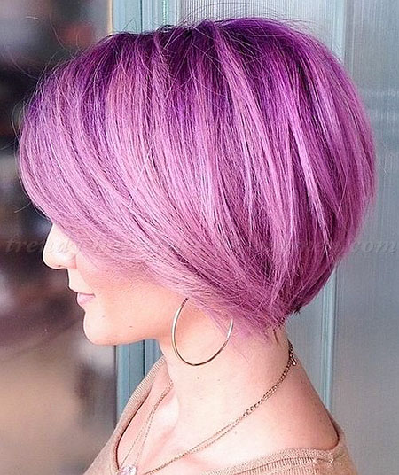Bob, Purple Hair Color