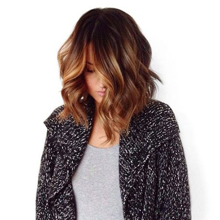 Caramel Ombre Short Hair Ombre Color Balayage Hair