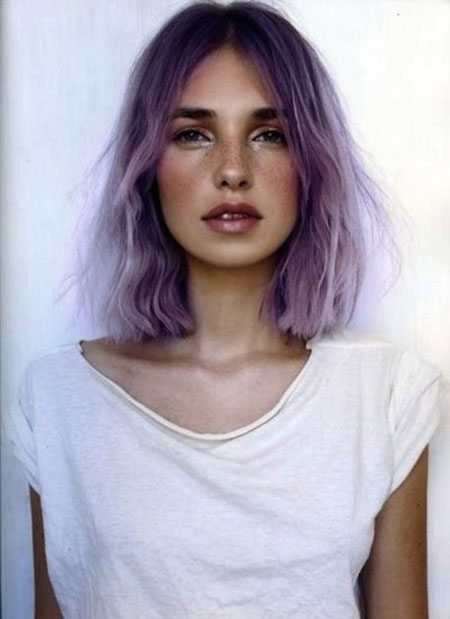 Hair Purple Dye Color