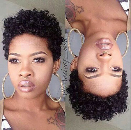 Short Afro, Hair Natural Black Women