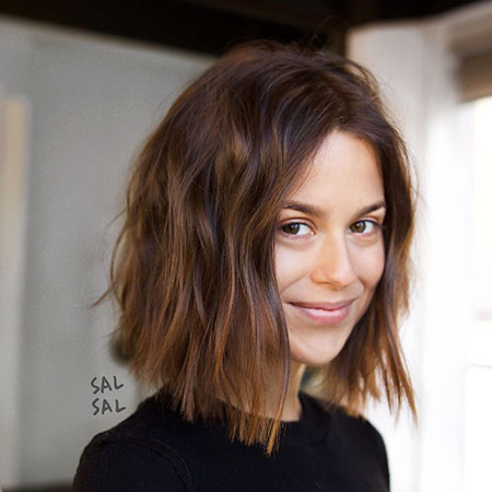 Bob Hair Balayage Choppy