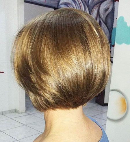 Short Hair Cut for Thick Hair Bob Thick Layered Straight