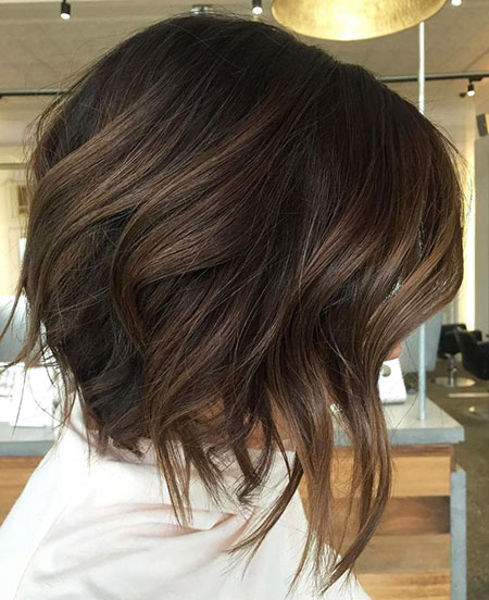 Long Bobs Haircuts for Thick Bob Brown Layered Hair