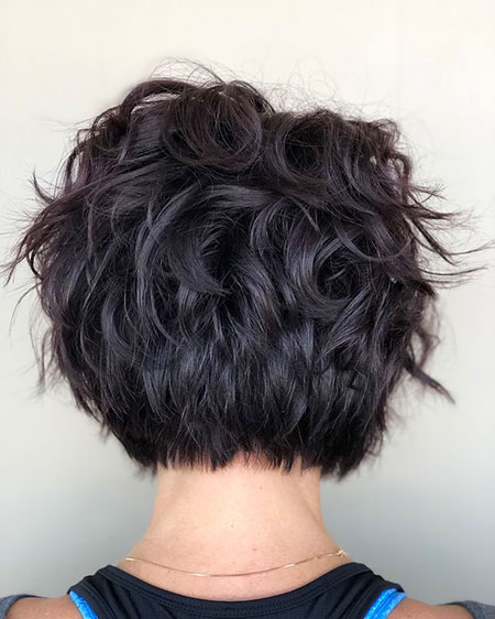 Brown Layered Bob Dark