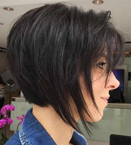 Bob Layered Dark Brown