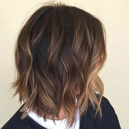 Balayage Brown Highlights Hair