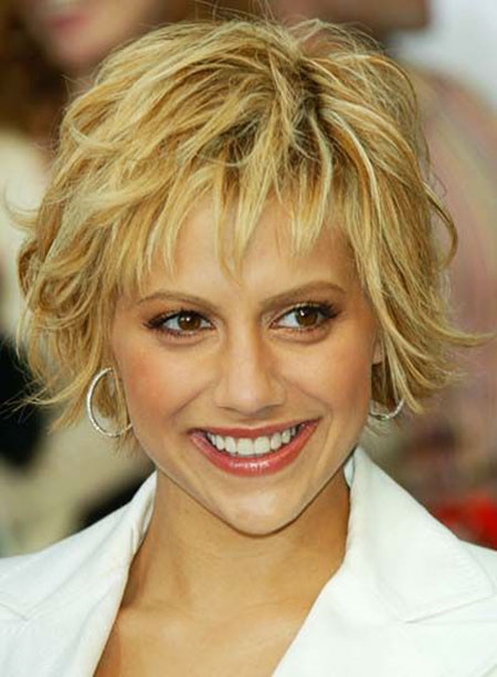 Brittany Murphy Pixie Cut, Short Shag Hairtyles Hair
