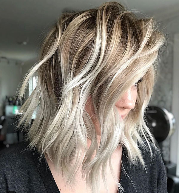 Highlighted Short Hairstyles