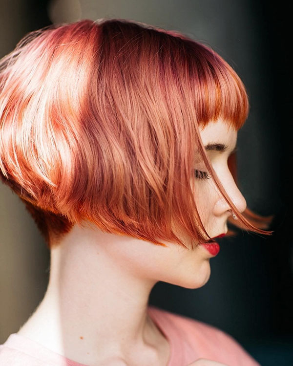 Bob Haircuts With Bangs