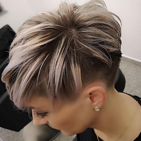 Layered Pixie Cut