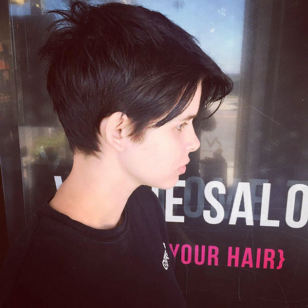Layered Pixie Cut