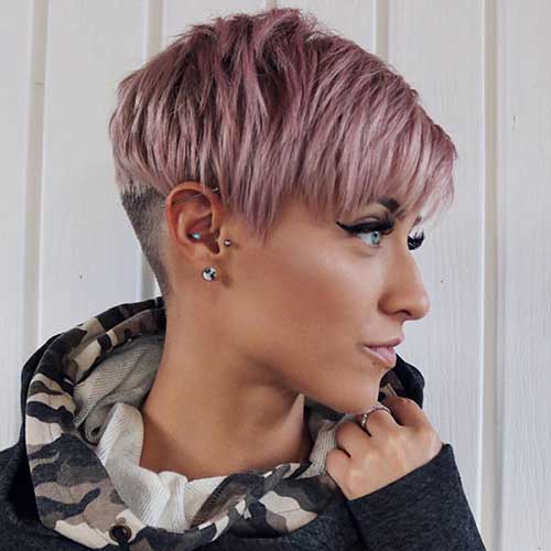 Short Haircuts For Girls With Thick