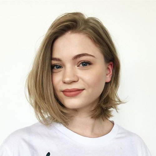 Short Hair for Round Face-18