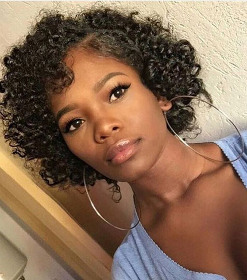 Short Natural Curly Hairstyles For Stylish Black Women Best Black Women Hairstyles