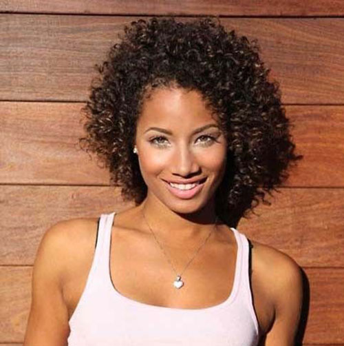 Short Naturally Curly African American Haircuts-14