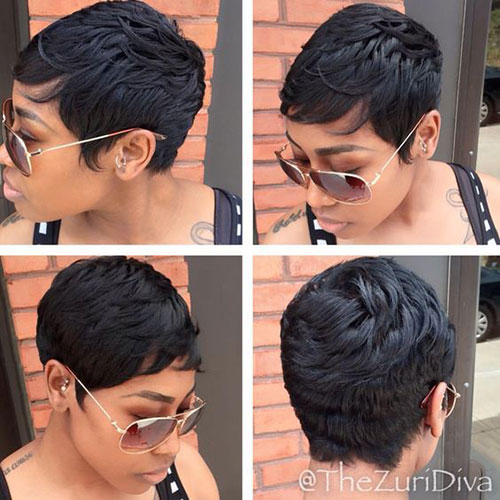 African American Pixie Short Haircuts-17
