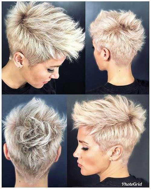 17.Short Mohawk Pixie Hair Mohawk Pixie Haircuts-17