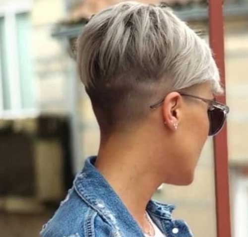 7.Short Pixie Hair Back View Short Pixie Haircuts Back View-7