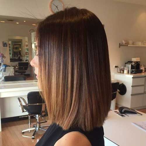 Short Hairstyles for Straight Brown Hair-8