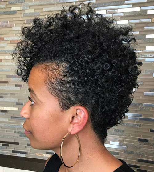 Cute Hairstyles for Short Hair Black Girl-15