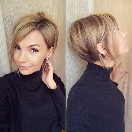 Short Layered Hairstyles For Thin Hair