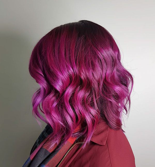 Short Pink Hairstyles