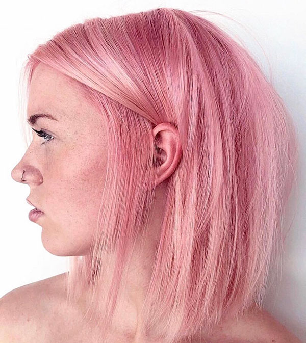 Pink Hair For Short Hair