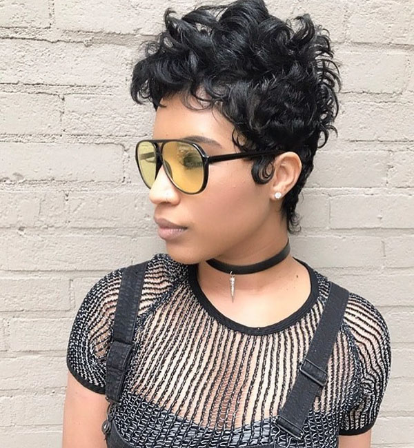 Super Short Haircuts For Black Women