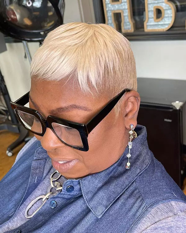 Short Natural Haircuts For Black Females Over 50